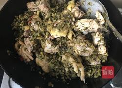 雪菜烧鸡的做法图解4