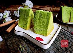 菠菜戚风蛋糕的做法图解14