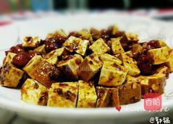 四川凉菜之花仁腐丁 花生仁拌豆腐丁的做法图解8