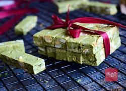 抹茶牛轧糖的做法图解9