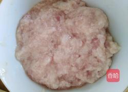 肉酿香菇的做法图解3