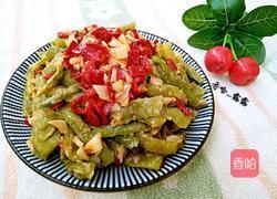 蒸老豆角的做法图解16