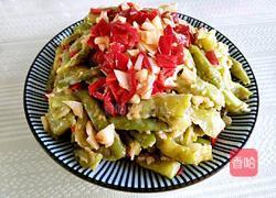 蒸老豆角的做法图解15