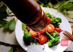 青岛#紫甘蓝西兰花混合沙拉#年夜饭#的做法图解11