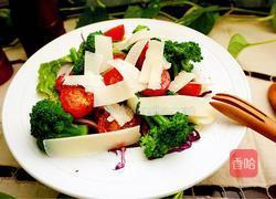 青岛#紫甘蓝西兰花混合沙拉#年夜饭#的做法图解12