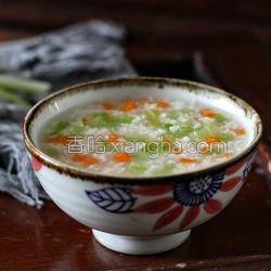 芹菜胡萝卜粥的做法[图]