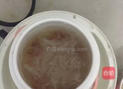 桃胶皂角米红薯燕窝羹的做法图解6