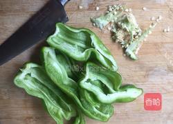 青椒西红柿（默然私房菜） 的做法图解2