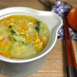 虾皮胡萝卜粉丝汤的做法[图]
