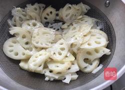 炒藕片的做法图解5