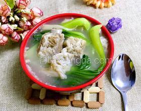 青菜排骨湯