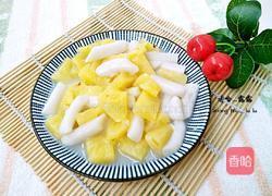 菠萝煮年糕的做法图解8