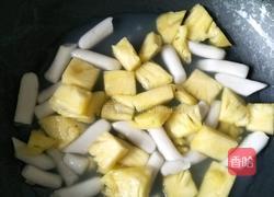 菠萝煮年糕的做法图解6