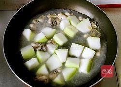 牡蛎炖冬瓜的做法图解3