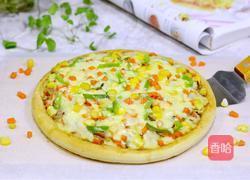 培根口蘑田园披萨的做法图解20