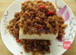 肉沫蒸蛋豆腐的做法图解5