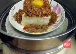 肉沫蒸蛋豆腐的做法图解7