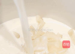 芒果木瓜牛奶新西兰花胶冻的做法图解2
