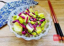 毛豆拌黄瓜的做法图解7