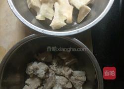 榴莲壳炖排骨的做法图解2