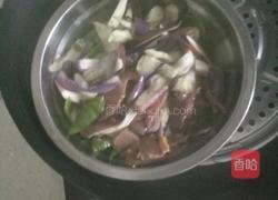 火腿蒸茄子的做法图解5