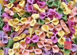 彩色蔬菜蝴蝶面 卡通面 直面(压面机版)的做法图解18