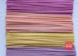 彩色蔬菜蝴蝶面 卡通面 直面(压面机版)的做法图解16