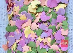 彩色蔬菜蝴蝶面 卡通面 直面(压面机版)的做法图解17