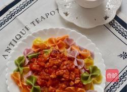 彩色蔬菜蝴蝶面 卡通面 直面(压面机版)的做法图解20