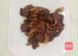 白玉菇炒牛柳的做法图解8