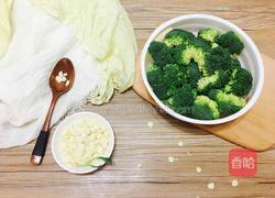 杏仁西兰花的做法图解1