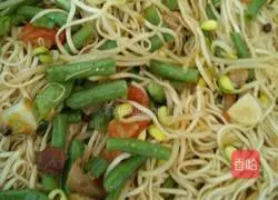 Illustration of how to make steamed noodles 5