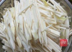 炒茭白丝的做法图解3