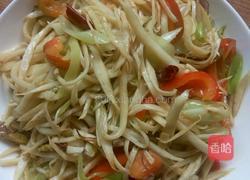 炒茭白丝的做法图解6