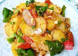 家庭版干锅土豆片的做法图解1