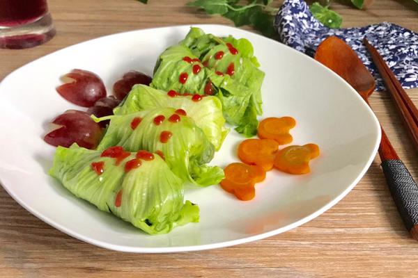 生菜豆腐包