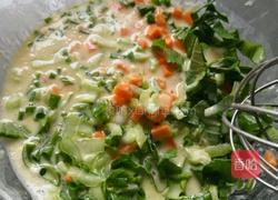 蔬菜蛋饼的做法图解4