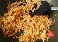 炒干萝卜丝的做法图解4