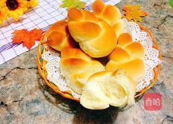 小辫子牛奶面包的做法图解11