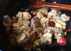 鸡腿炖豆角的做法图解6