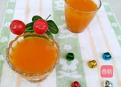 胡萝卜蜜桃汁的做法图解8