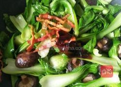 青菜香菇的做法图解8