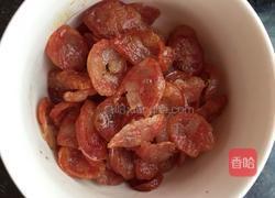 腊肠蛋炒饭的做法图解3