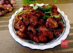 玫瑰腐乳烧排骨的做法图解8