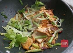 蒜香回锅豆腐的做法图解4