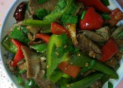 红绿椒炒腊肉