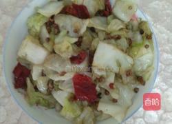 炝莲白的做法图解4