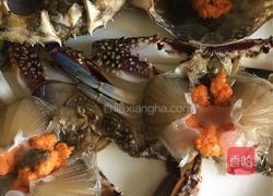 葱姜炒梭子蟹的做法图解2