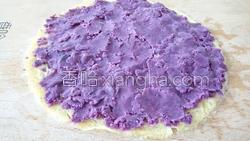 紫薯蛋卷的做法图解8