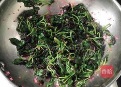 蒜爆红苋菜的做法图解7